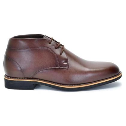 Imagem de Sapato Bota Masculino Social Casual Oxford Derby em couro PU (poliuretano)