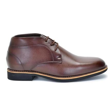 Imagem de Sapato Bota Masculino Social Casual Oxford Derby em couro PU (poliuretano)