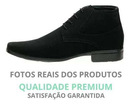 Imagem de Sapato Bota Social Cano Longo Cores