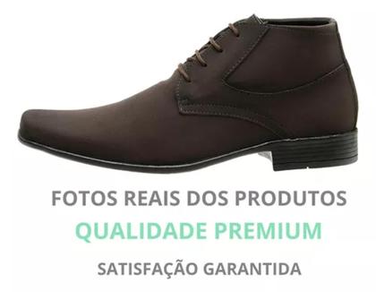 Imagem de Sapato Bota Social Cano Longo Cores