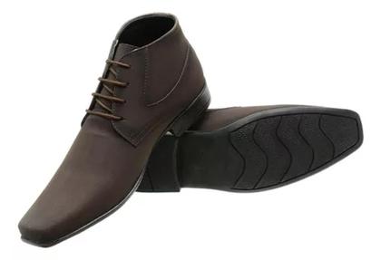 Imagem de Sapato Bota Social Cano Longo Cores