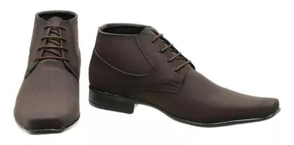 Imagem de Sapato Bota Social Cano Longo Cores