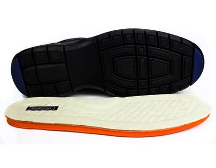 Imagem de Sapato Casual Conforto Couro Floater Preto 3050