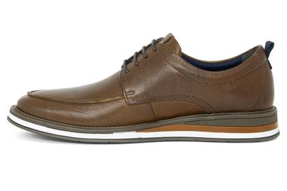 Imagem de Sapato Casual Democrata Metropolitan Type com Cadarço Couro Legítimo