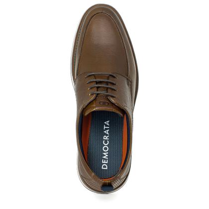 Imagem de Sapato Casual Democrata Metropolitan Type com Cadarço Couro Legítimo