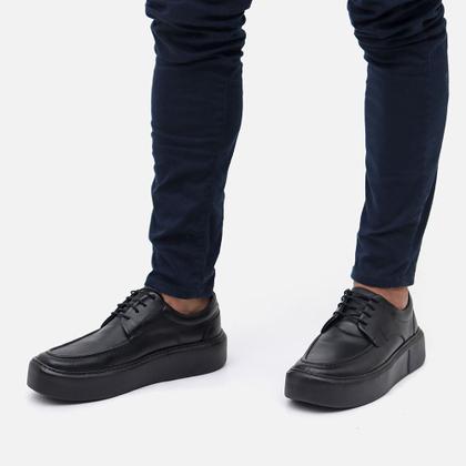 Imagem de Sapato Casual Masculino Couro DIfranca - 2800 - Preto