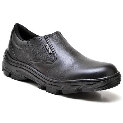 Imagem de Sapato Casual Masculino Couro Elástico Conforto Trabalho