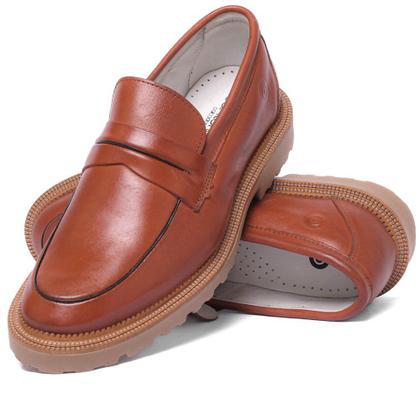 Imagem de Sapato Casual Masculino Loafer Couro Premium Castor 22003