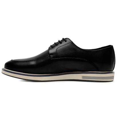 Imagem de Sapato Casual Sport Fino Elegante Masculino de Amarrar em Couro - 674