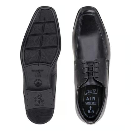 Imagem de Sapato com altura Jota Pe Preto Grow + Cinto 71353