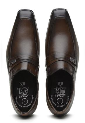 Imagem de Sapato com Salto Interno Jota Pe Marrom 79503