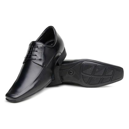 Imagem de Sapato com Salto Interno Jota Pe Preto Grow + Cinto 82403
