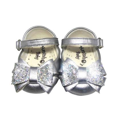 Sapato de Bebe Sapatilha Laço Salomé Infantil Menina RN Manozinhos Baby Ref.0039-14 Imagem de Sapato de Bebe Sapatilha Laço Salomé Infantil Menina RN Manozinhos Baby Ref.0039-14