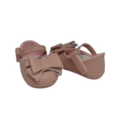 Sapato de Bebe Sapatilha Laço Salomé Infantil Menina RN Manozinhos Baby Ref.0039-14 Imagem de Sapato de Bebe Sapatilha Laço Salomé Infantil Menina RN Manozinhos Baby Ref.0039-14