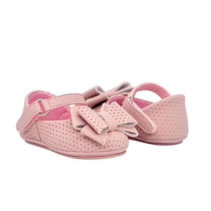 Sapato de Bebe Sapatilha Laço Salomé Infantil Menina RN Manozinhos Baby Ref.0039-14 Imagem de Sapato de Bebe Sapatilha Laço Salomé Infantil Menina RN Manozinhos Baby Ref.0039-14
