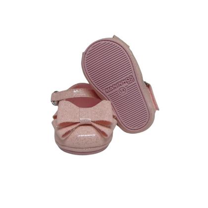 Imagem de Sapato de Bebe Sapatilha Salomé Casual Batizado Infantil Menina RN Maninhos Baby