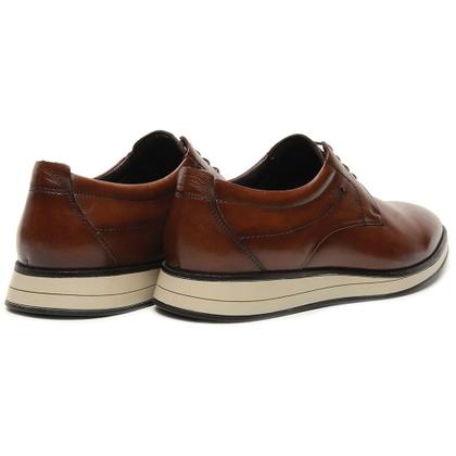 Imagem de Sapato Derby Casual Couro Masculino Cadarço Solado Elegante