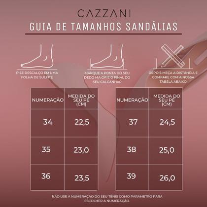 Imagem de Sapato Fashion Feminino Cazzani Muito Leve Envio Ágil