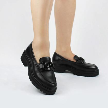 Imagem de Sapato Feminino Boterro Mocassim Tratorado Couro Legítimo Clássico 342205 /362302