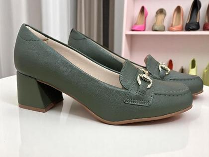 Imagem de Sapato Feminino Modare Mocassim Salto Anatômico