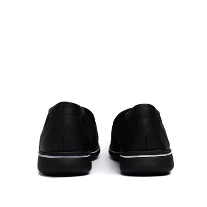 Imagem de Sapato Feminino Modare Tecido com Detalhe de Corrente Preto