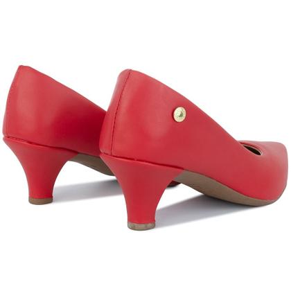 Imagem de Sapato Feminino Scarpin Bico Fino Salto Fino Napa Macio elegante Luxo Dia a Dia