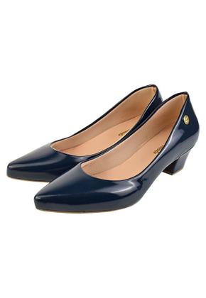 Imagem de Sapato Feminino Scarpin Bico Fino Verniz Donna Santa 36.001