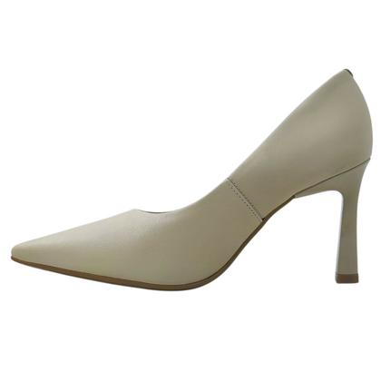 Imagem de Sapato Feminino Scarpin Casual Clássico Dia a Dia Passeio Trabalho Bico Fino Salto Médio Conforto Vizzano 1447.100