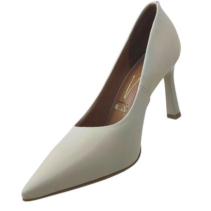 Imagem de Sapato Feminino Scarpin Casual Clássico Dia a Dia Passeio Trabalho Bico Fino Salto Médio Conforto Vizzano 1447.100