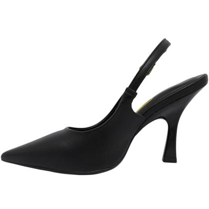 Imagem de Sapato Feminino Scarpin Casual Social Dia a Dia Passeio Trabalho Bico Fino Salto Alto Vizzano 1464.301