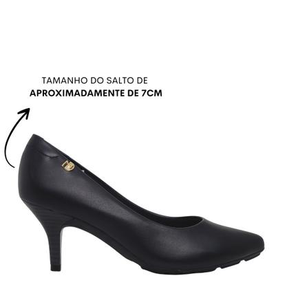 Imagem de Sapato Feminino Scarpin Salto Baixo Conforto Modare 7013.566