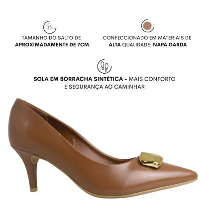 Imagem de Sapato Feminino Scarpin Salto Médio Fino Vizzano 1185.1445