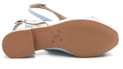 Imagem de Sapato Feminino Slingback Peeptoe Flor Ramarim 24-19231