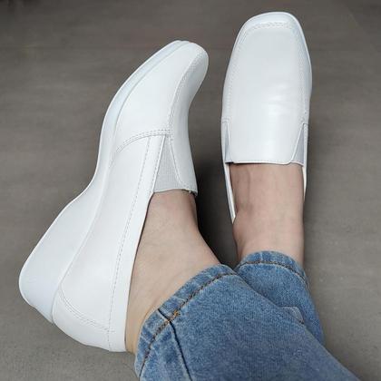 Imagem de Sapato Feminino Uniforme Conforto Firezzi Enfermagem Branco