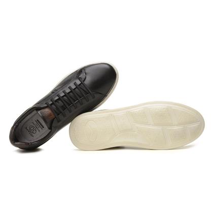 Imagem de Sapato Jota Pe Casual Preto 3d Power Light Em Couro 83202
