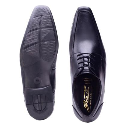 Imagem de Sapato Jota Pe Preto Em Couro Air Masserata 81952