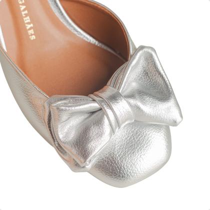 Imagem de Sapato Lacé Slingback Boneca Dayane Magalhães Prata