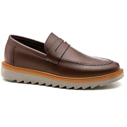 Imagem de Sapato Loafer Masculino Tratorado Sem Cadarço Esporte Fino