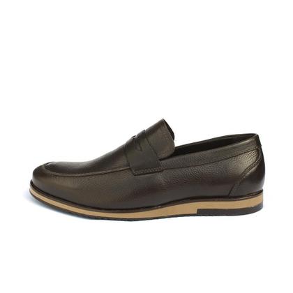 Imagem de Sapato Loafer Vitelli Masculino Couro Conforto Floater Macio