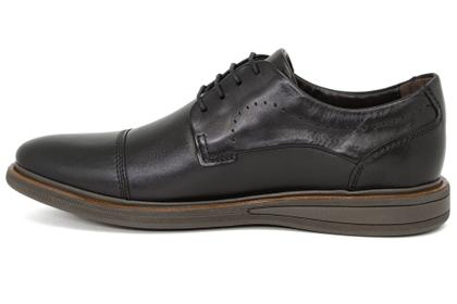 Imagem de Sapato Masculino Casual Com Cadarço Democrata Couro Conforto