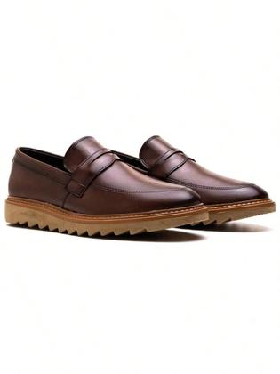 Imagem de Sapato Masculino Casual Moderno Estiloso Mocassim Tratorado Moda elegante e confortável