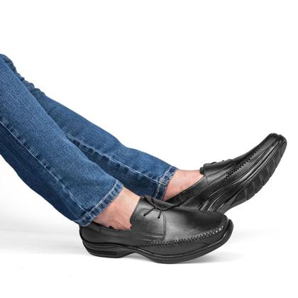 Imagem de Sapato Masculino Casual Sapatilha Slip On De Calçar Elástico Conforto