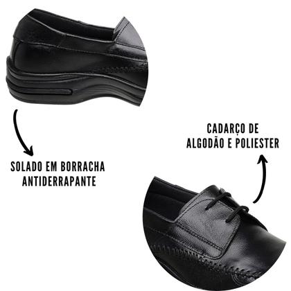 Imagem de Sapato Masculino Casual Sapatilha Slip On De Calçar Elástico Conforto