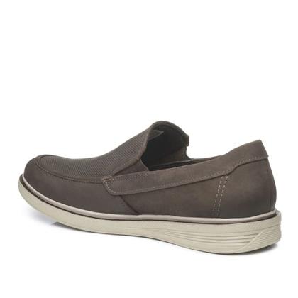 Imagem de Sapato Masculino Casual Slip Couro - Chocolate - Pegada Chocolate