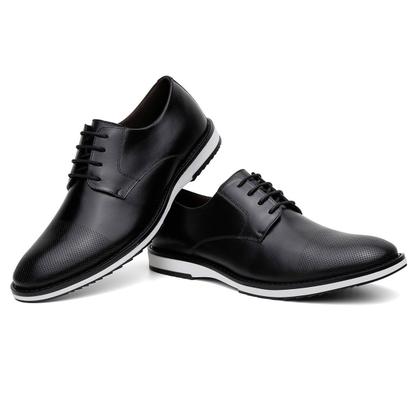 Imagem de Sapato Masculino Centuria Tamanho Especial Derby Couro Preto