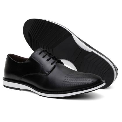 Imagem de Sapato Masculino Centuria Tamanho Especial Derby Couro Preto