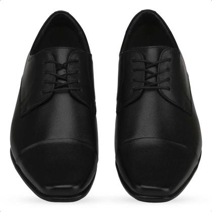 Imagem de Sapato Masculino Couro Jota Pe Social Derby casual cadarço 13109