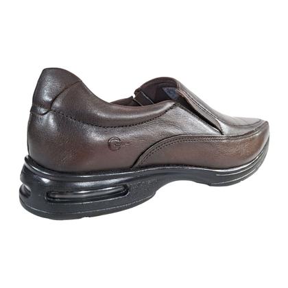 Imagem de Sapato Masculino Democrata Smart Comfort Air Sport Em Couro