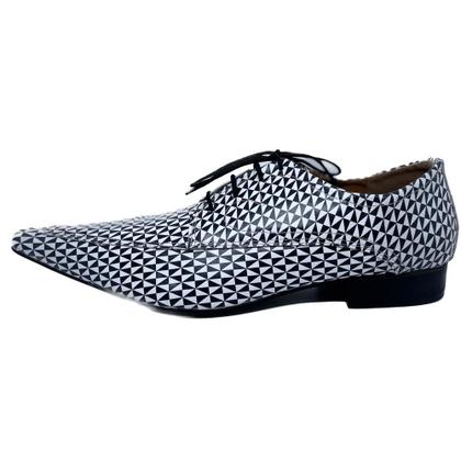 Imagem de Sapato Masculino Italiano Em Couro Chess Triangle Ref: D758