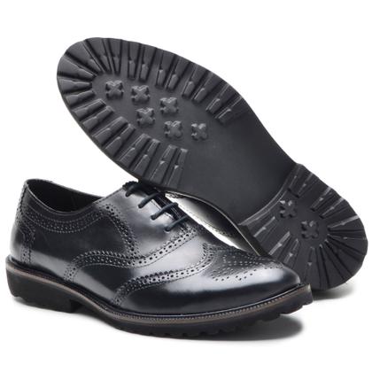 Imagem de Sapato masculino Oxford brogue wing P5000